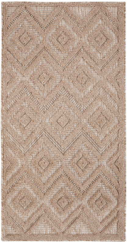 Nourison Home Versatile NRV01 Natural Beige Contemporary Flat Weave Rug