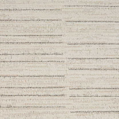Nourison Home Andes  Ivory Grey  Contemporary