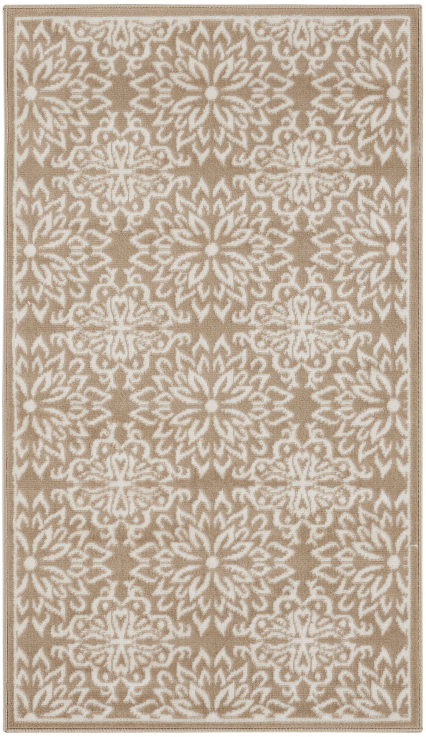 Nourison Home Jubilant JUB06 Taupe Transitional Power-loomed Rug