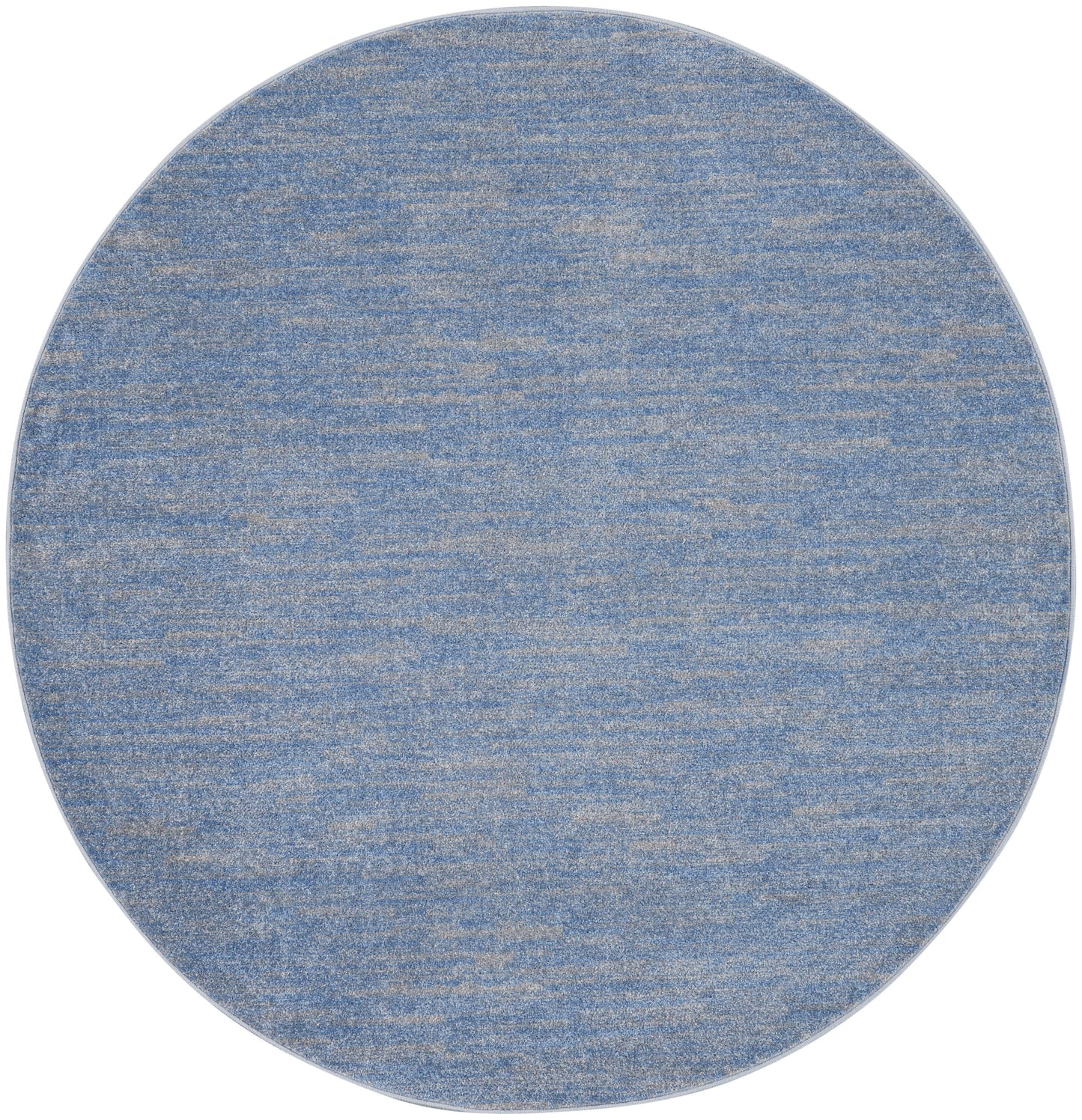 Nourison Home Nourison Essentials NRE01 Blue Grey Contemporary Power-loomed Rug