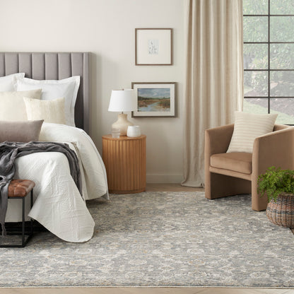 Nourison Home Lynx  Charcoal  Transitional