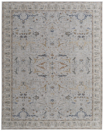 Feizy Pasha 39M4F Ivory Multi Transitional/Bohemian & Eclect Machinemade Rug - Rugs - Feizy - Atlanta Designer Rugs