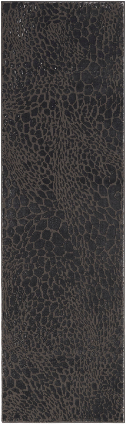 Nourison Home Desire DSR08 Charcoal Silver Contemporary Power-loomed Rug