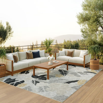 Nourison Home Suncoast  Grey  Contemporary