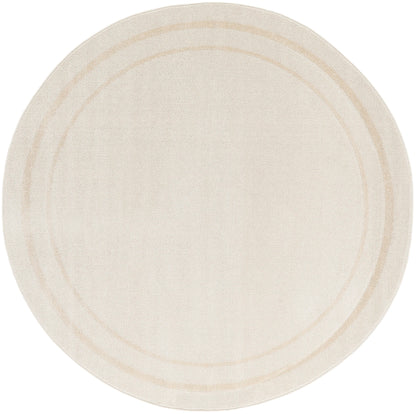 Nourison Home Nourison Essentials NRE02 Ivory Gold Contemporary Power-loomed Rug