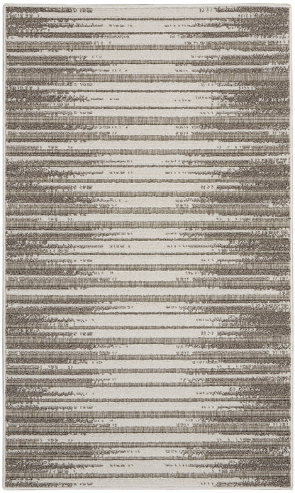 Nourison Home Key Largo KLG01 Light Grey Contemporary Power-loomed Rugs