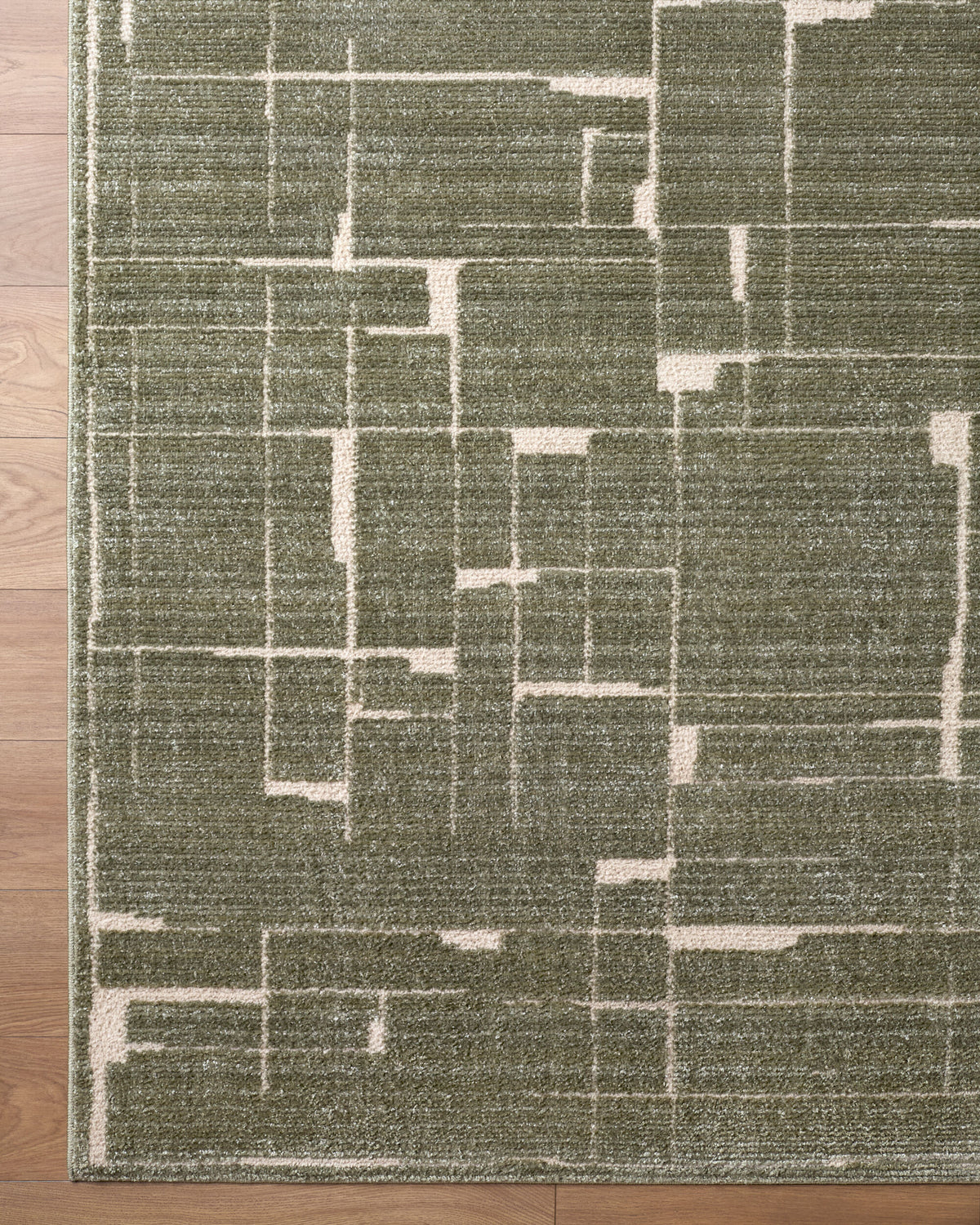 Surya Alma EDAL-2302 Olive  Contemporary Machine Woven Rug