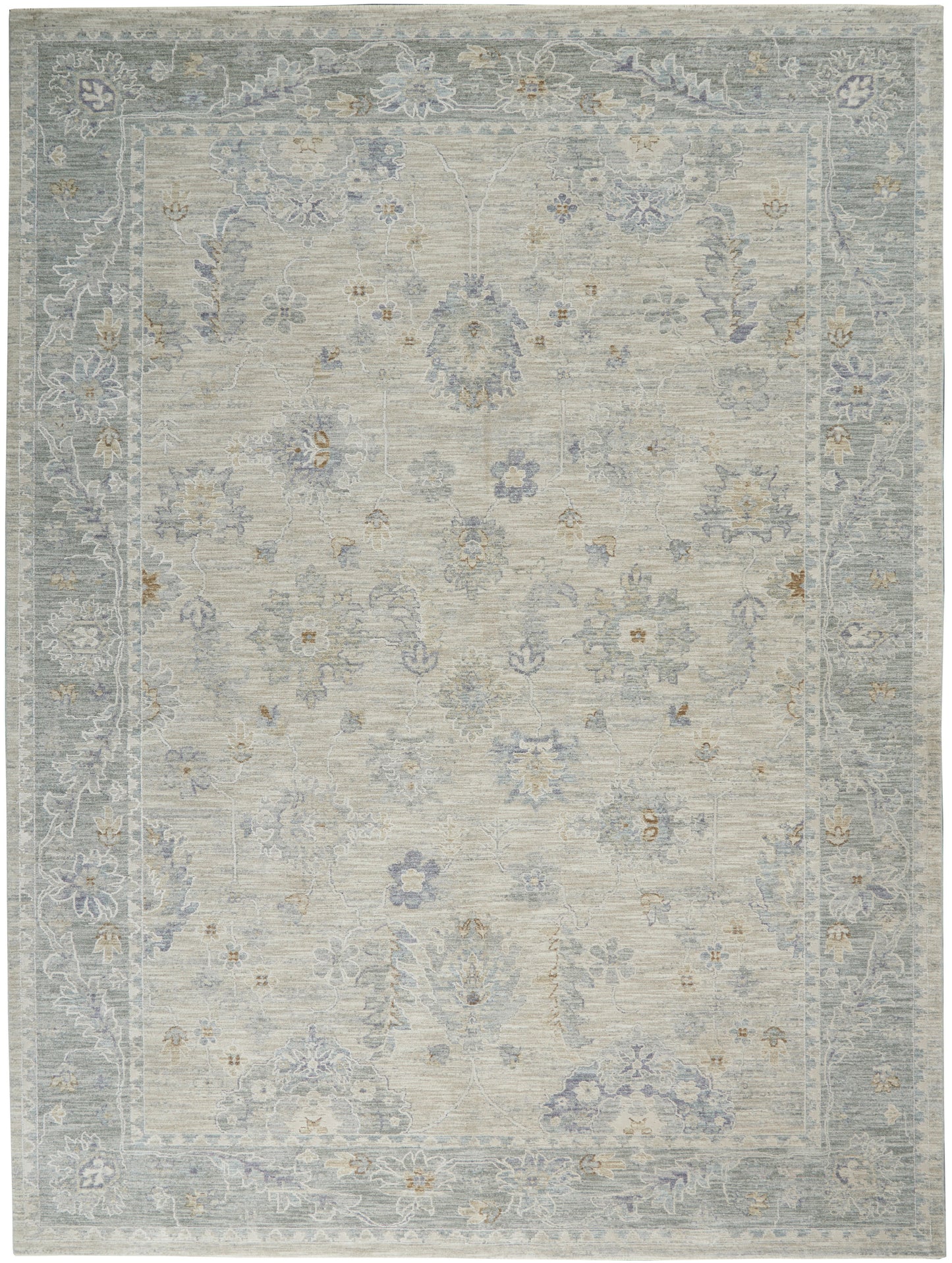 Nourison Home Infinite  Light Grey  Traditional