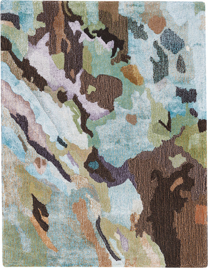 Nourison Home Prismatic PRS09 Multicolor Contemporary Hand Tufted Rug