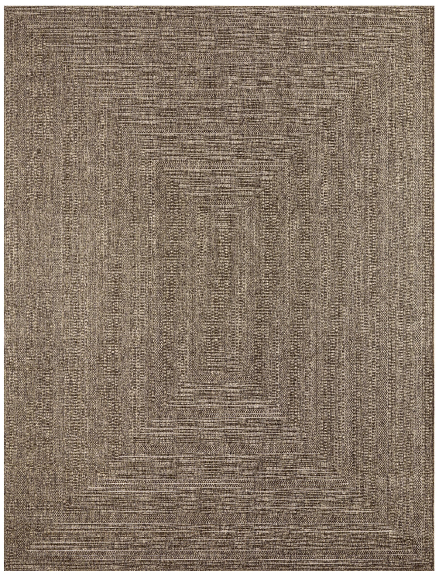 Nourison Home Tulum TLM04 Brown Contemporary Loom-woven Rug