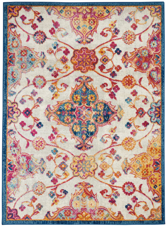 Nourison Home Persian Vintage  Ivory Multicolor  