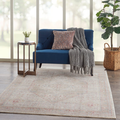 Nourison Home Homestead  Beige Grey  Traditional