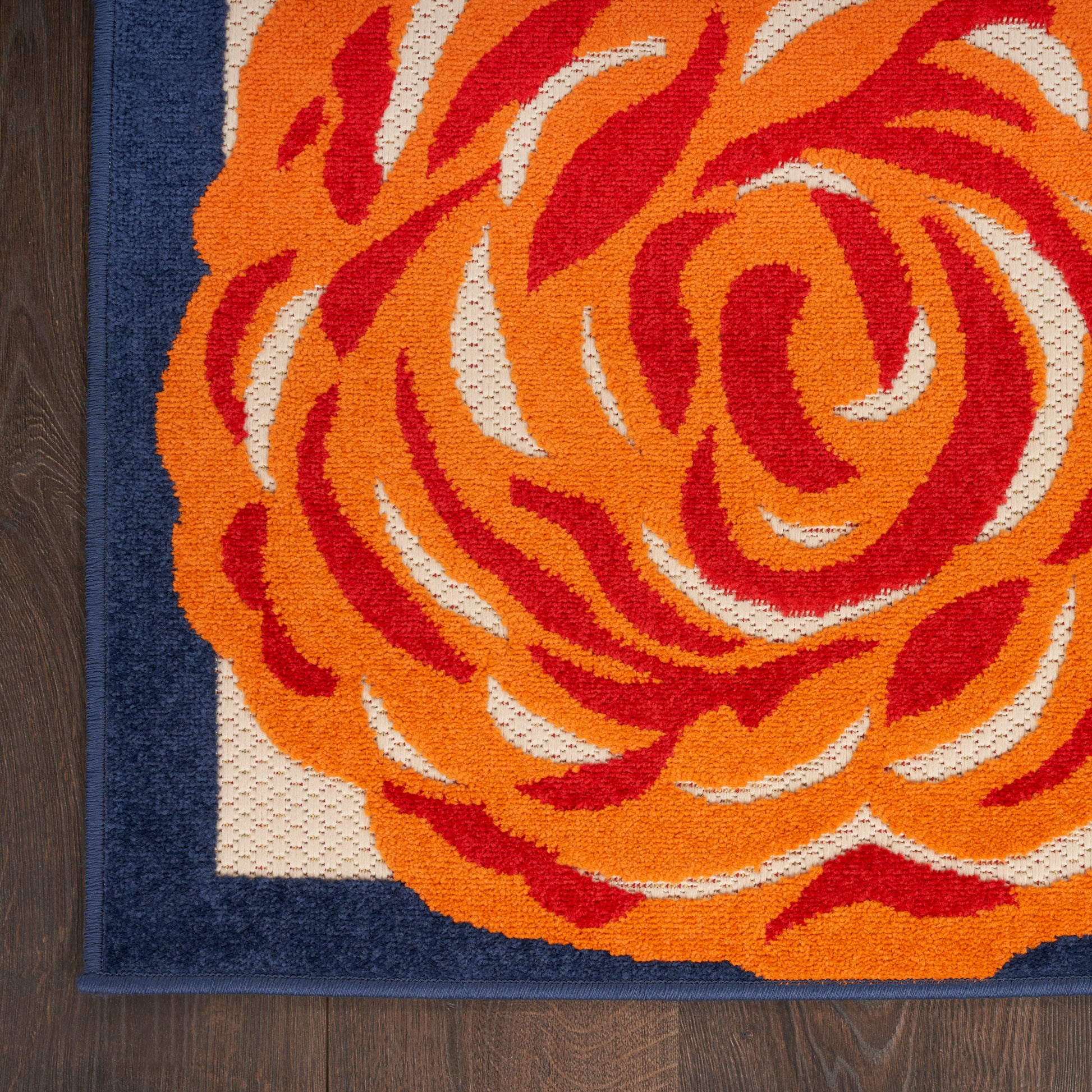 Nourison Home Aloha  Multicolor  Contemporary