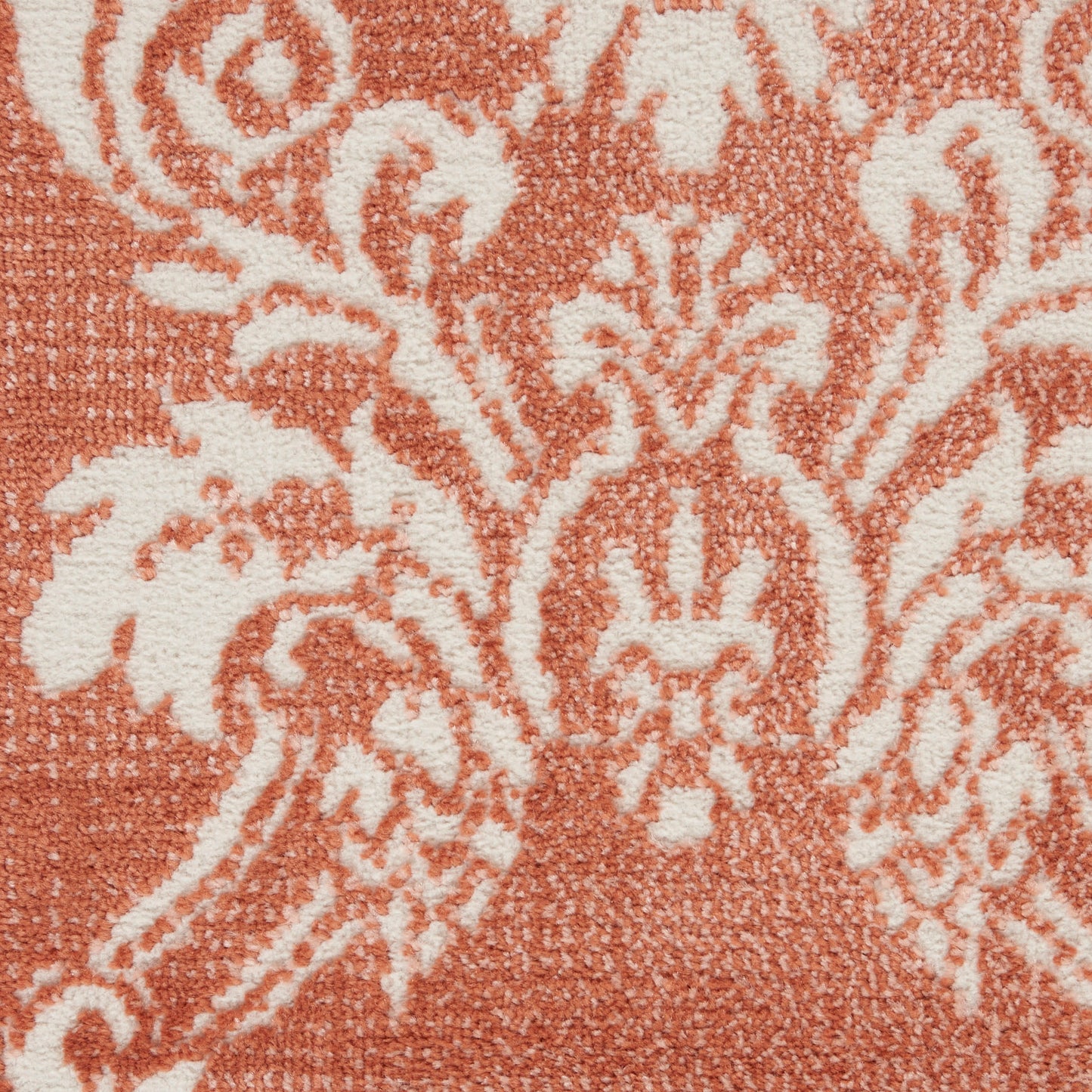 Nourison Home Elation  Brick Ivory  Traditional