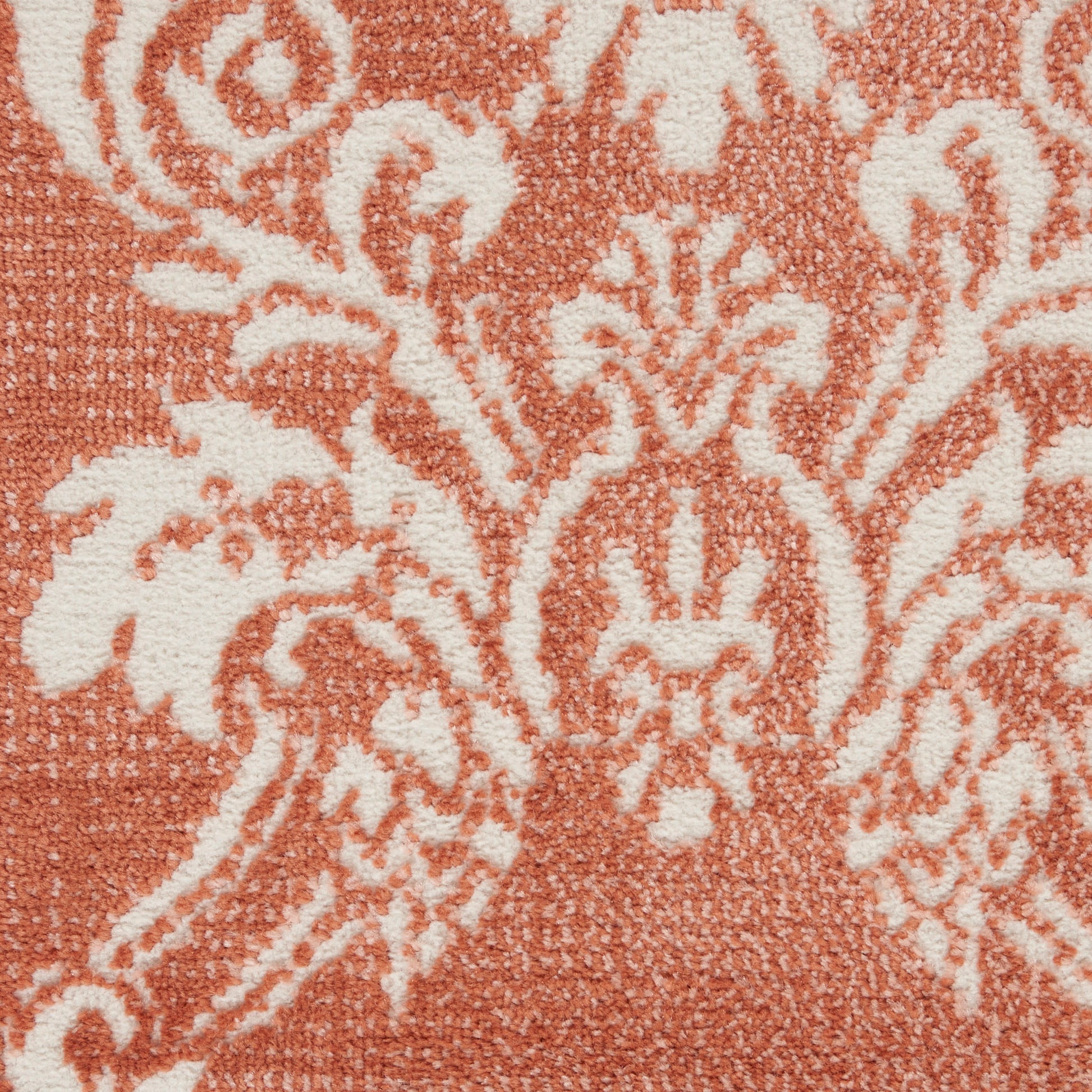 Nourison Home Elation  Brick Ivory  Traditional