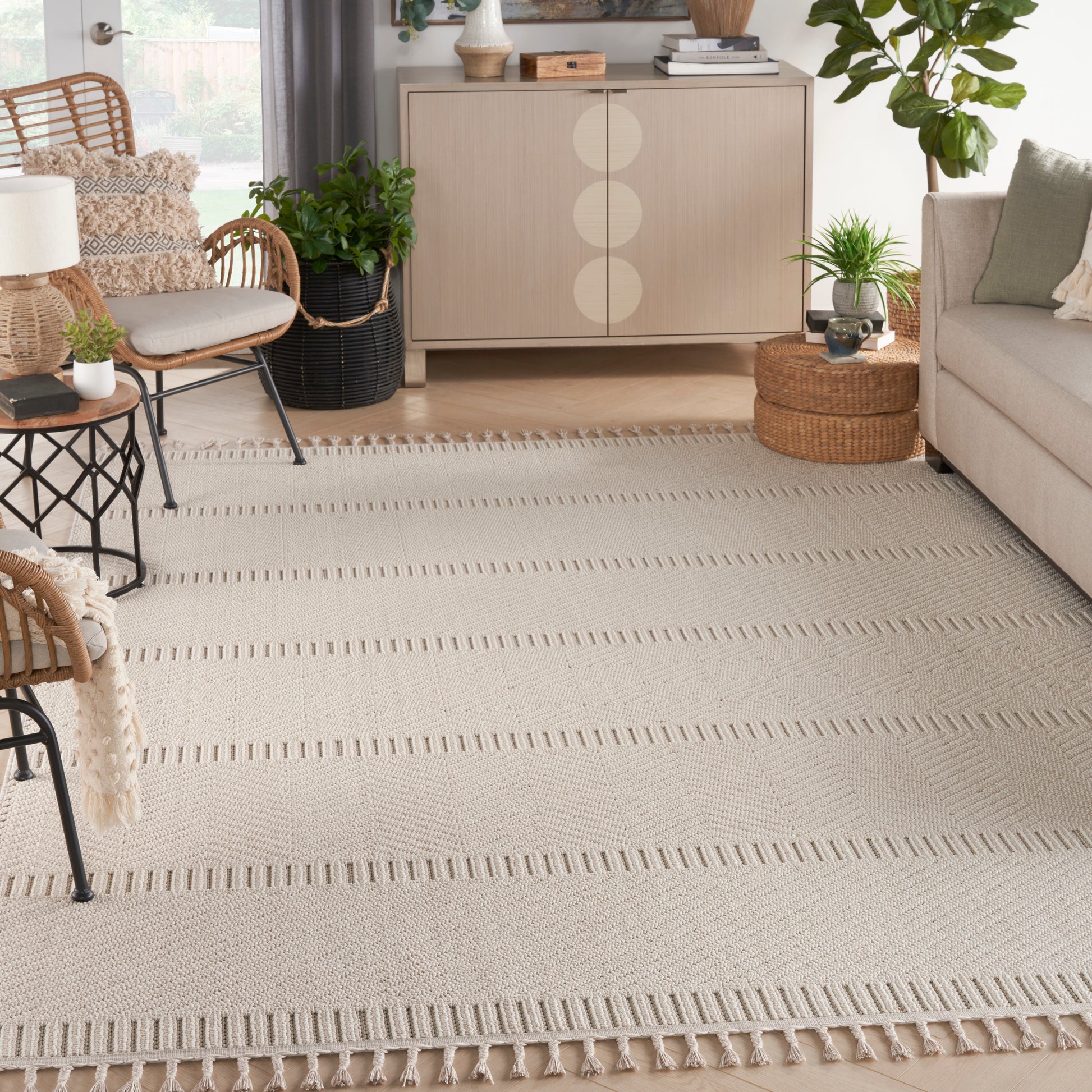 Nourison Home Paxton  Ivory  Contemporary