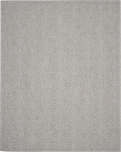 Nourison Home Cozumel CZM01 Light Grey Contemporary Power-loomed Rug