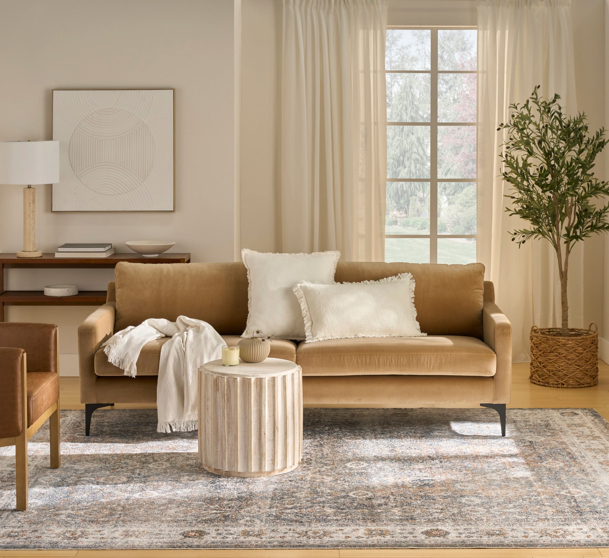 Nourison Home Astra Machine Washable  Ivory Multicolor  Traditional