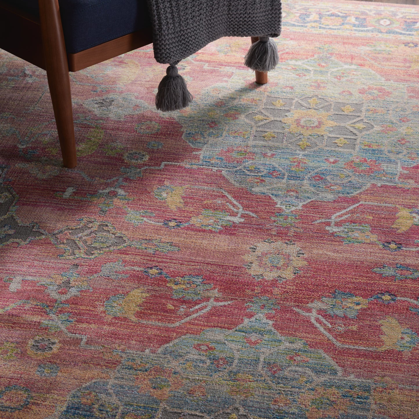 Nourison Home Ankara Global  Multicolor  Traditional