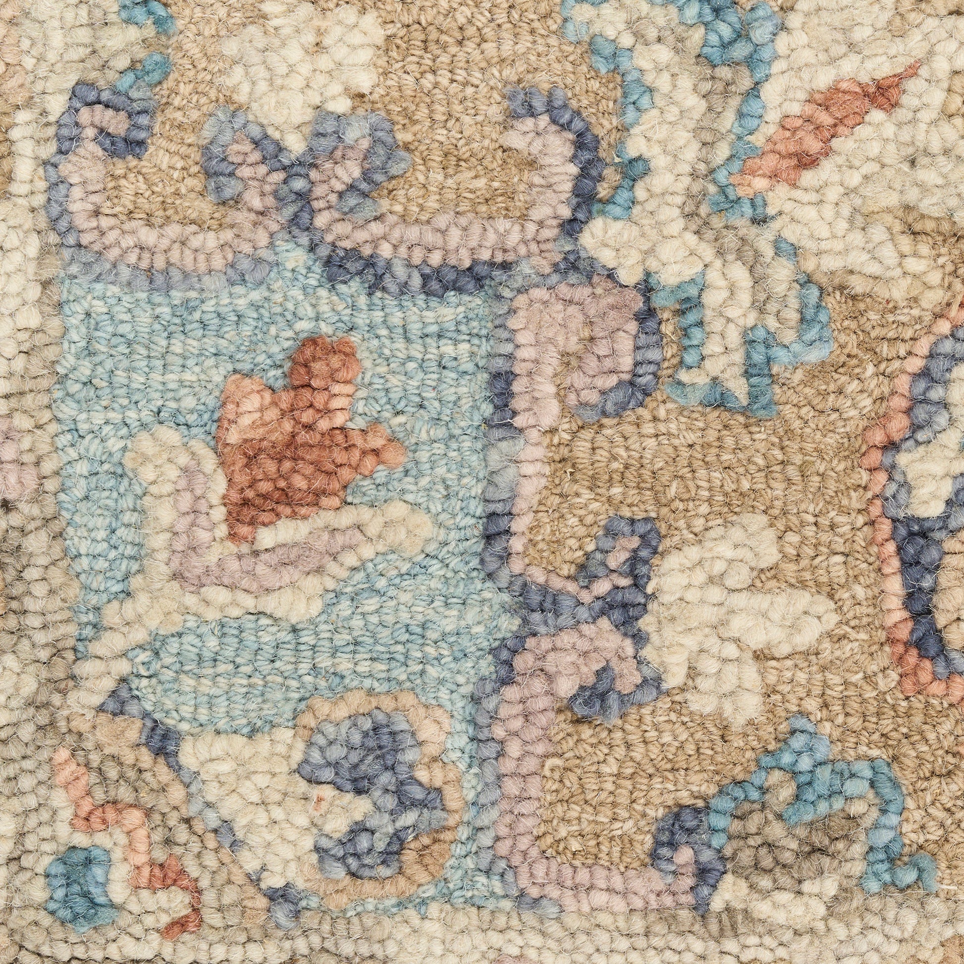 Nourison Home Maison  Light Blue Ivory  Traditional