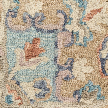 Nourison Home Maison  Light Blue Ivory  Traditional