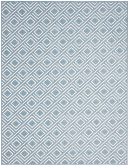 Nourison Home Care Free  Blue  Contemporary