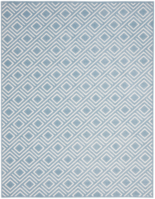 Nourison Home Care Free  Blue  Contemporary