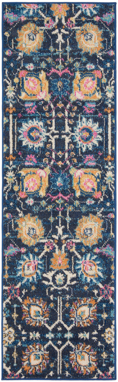 Nourison Home Passion PSN01 Navy Transitional Power-loomed Rugs