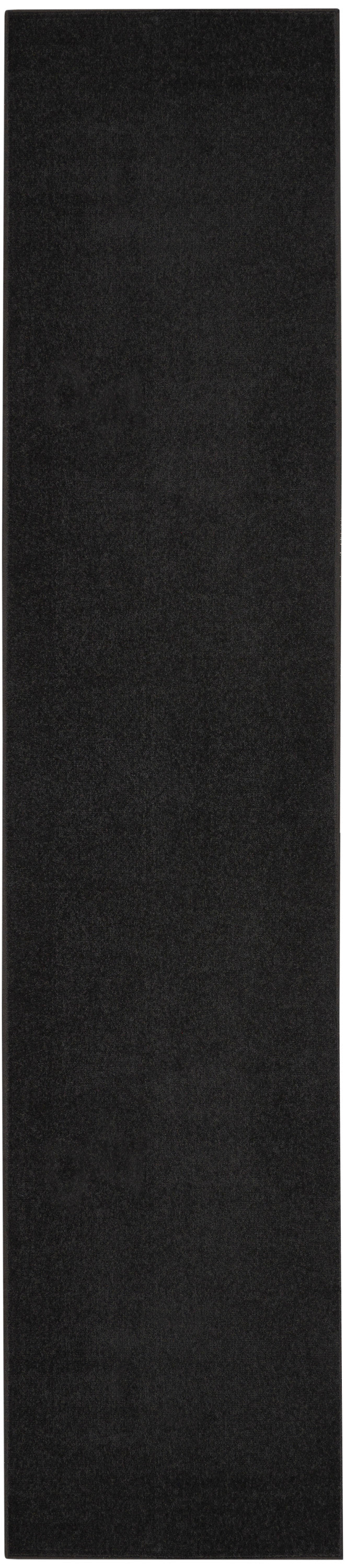 Nourison Home Nourison Essentials NRE01 Black Contemporary Power-loomed Rug