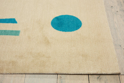 Nourison Home Modern Art  Sandstone  