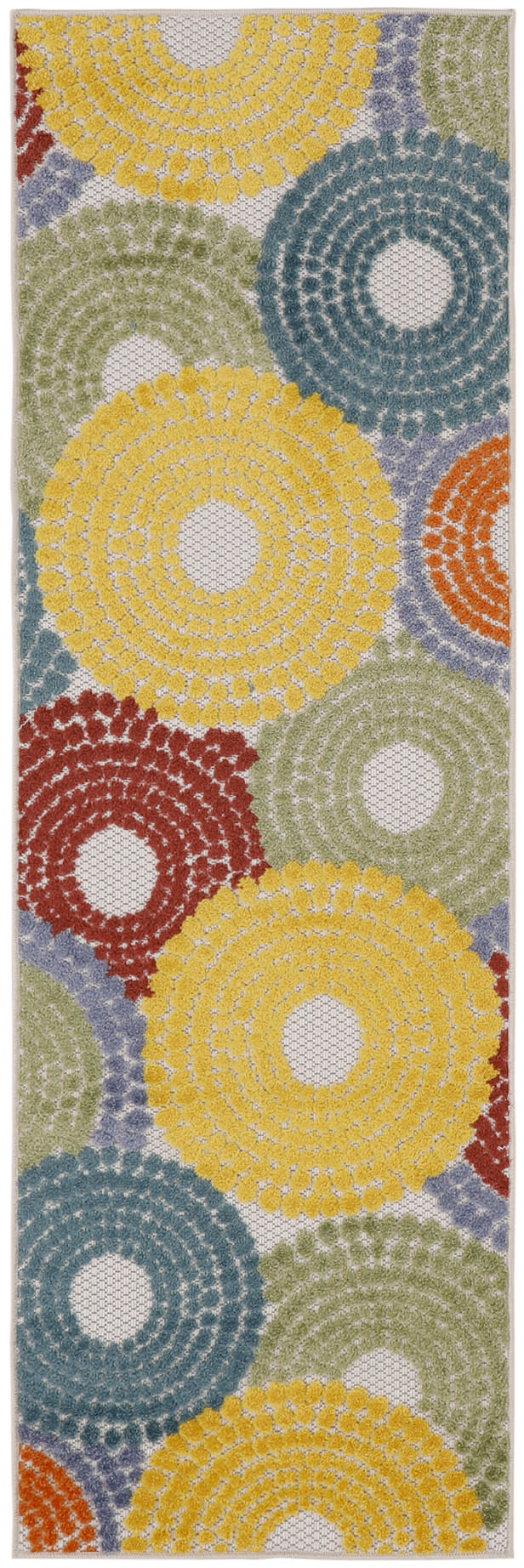 Nourison Home Aloha ALH29 Multicolor Contemporary Power-loomed Rugs