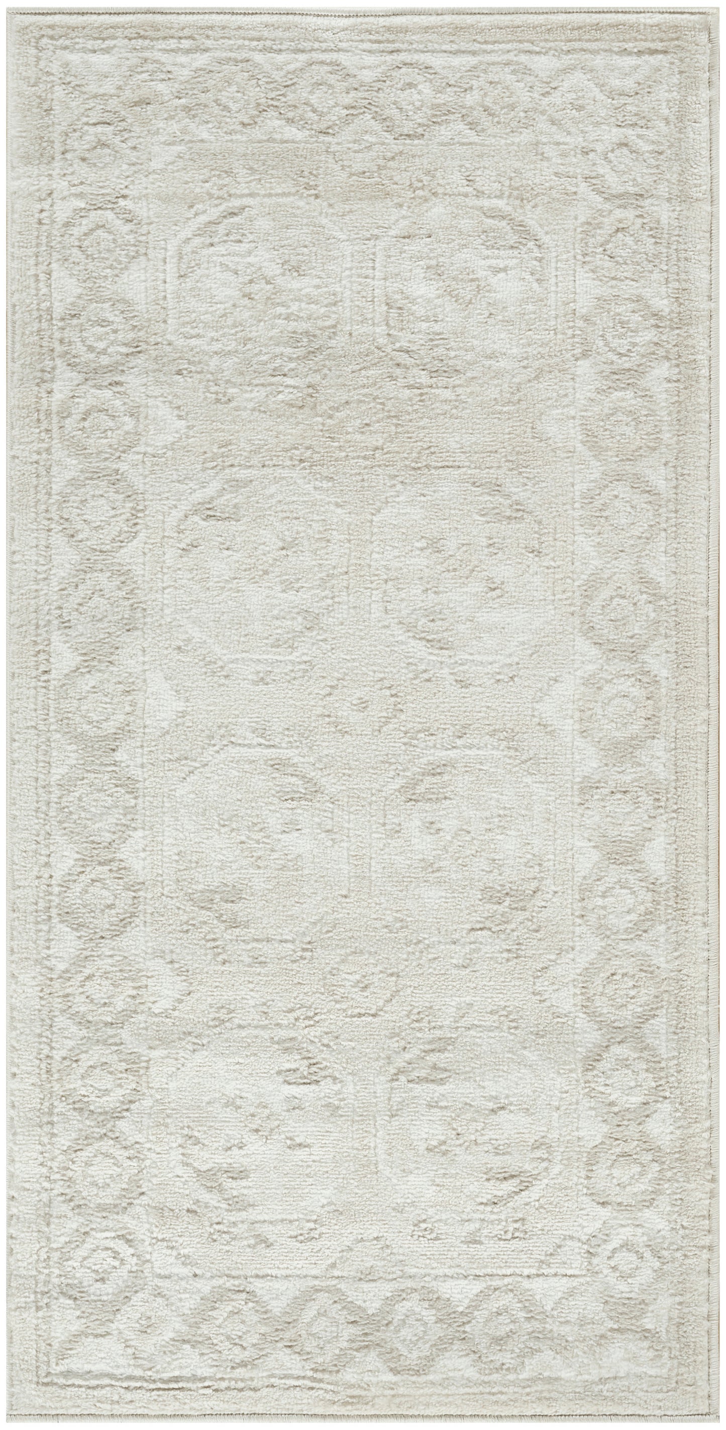 Nourison Home Dekor DEK01 Ivory Beige Traditional Machine Woven Rug