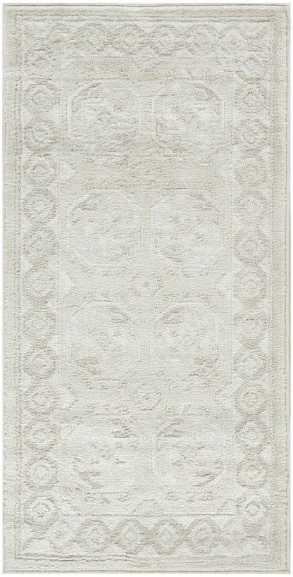 Nourison Home Dekor DEK01 Ivory Beige Traditional Machine Woven Rug