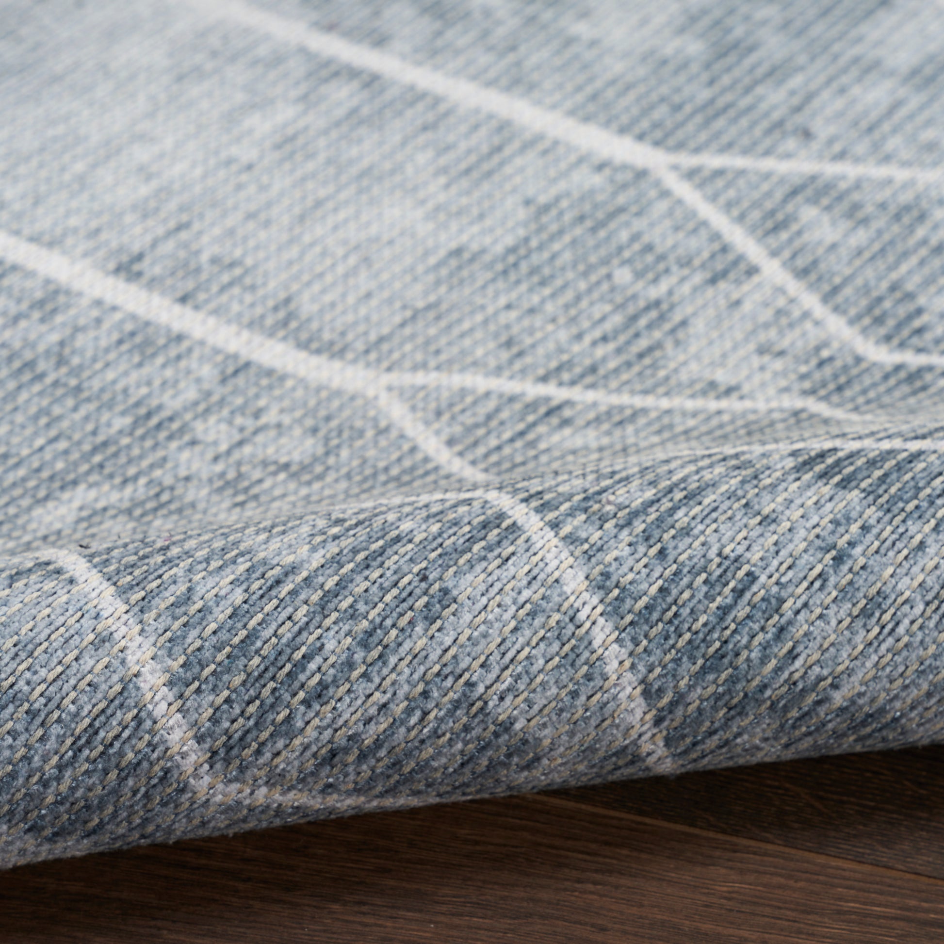 Nourison Home New Concept Washables  Blue Grey  Contemporary