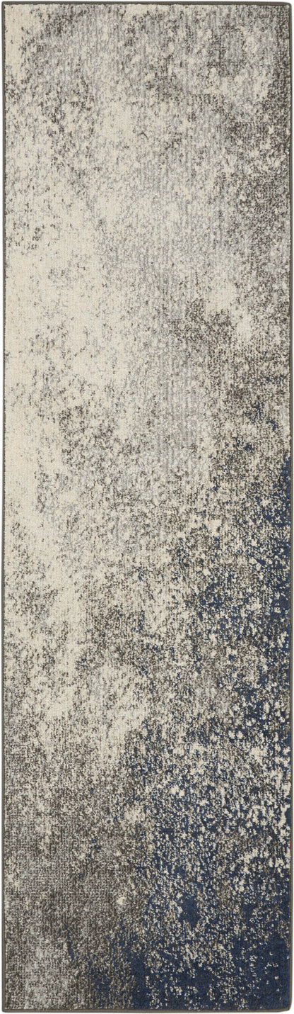 Nourison Home Passion PSN10 Charcoal Ivory Contemporary Power-loomed Rugs