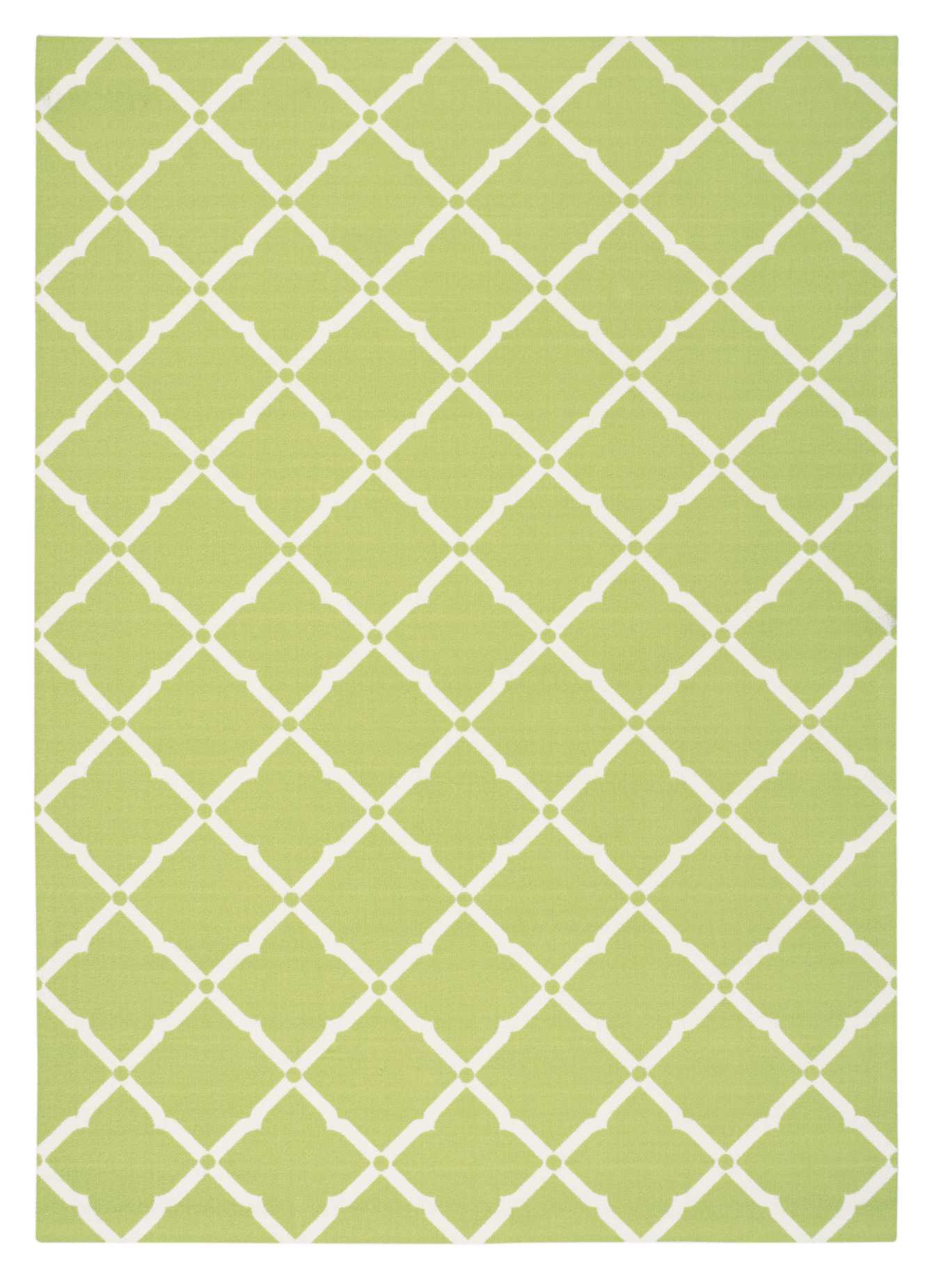 Nourison Home Home & Garden RS091 Light Green Transitional Power-loomed Rug