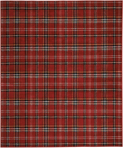 Nourison Home Grafix GRF03 Red Contemporary Power-loomed Rug