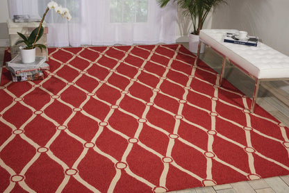 Nourison Home Portico  Red  Contemporary