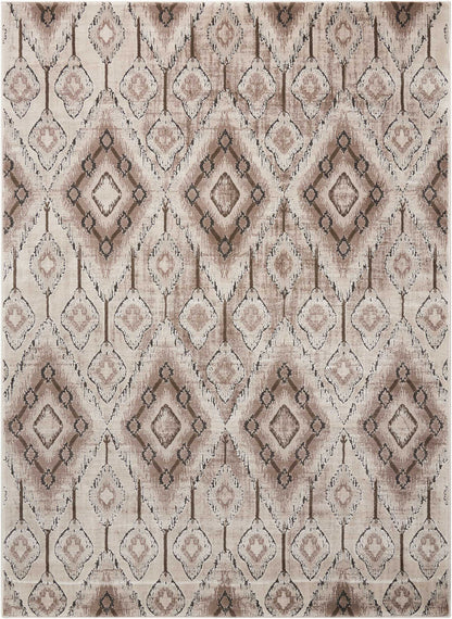 Nourison Home Karma KRM02 Beige Transitional Power-loomed Rug