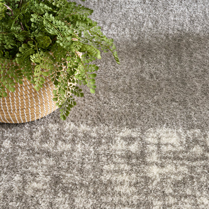 Nourison Home Pacific Shag  Grey  Contemporary