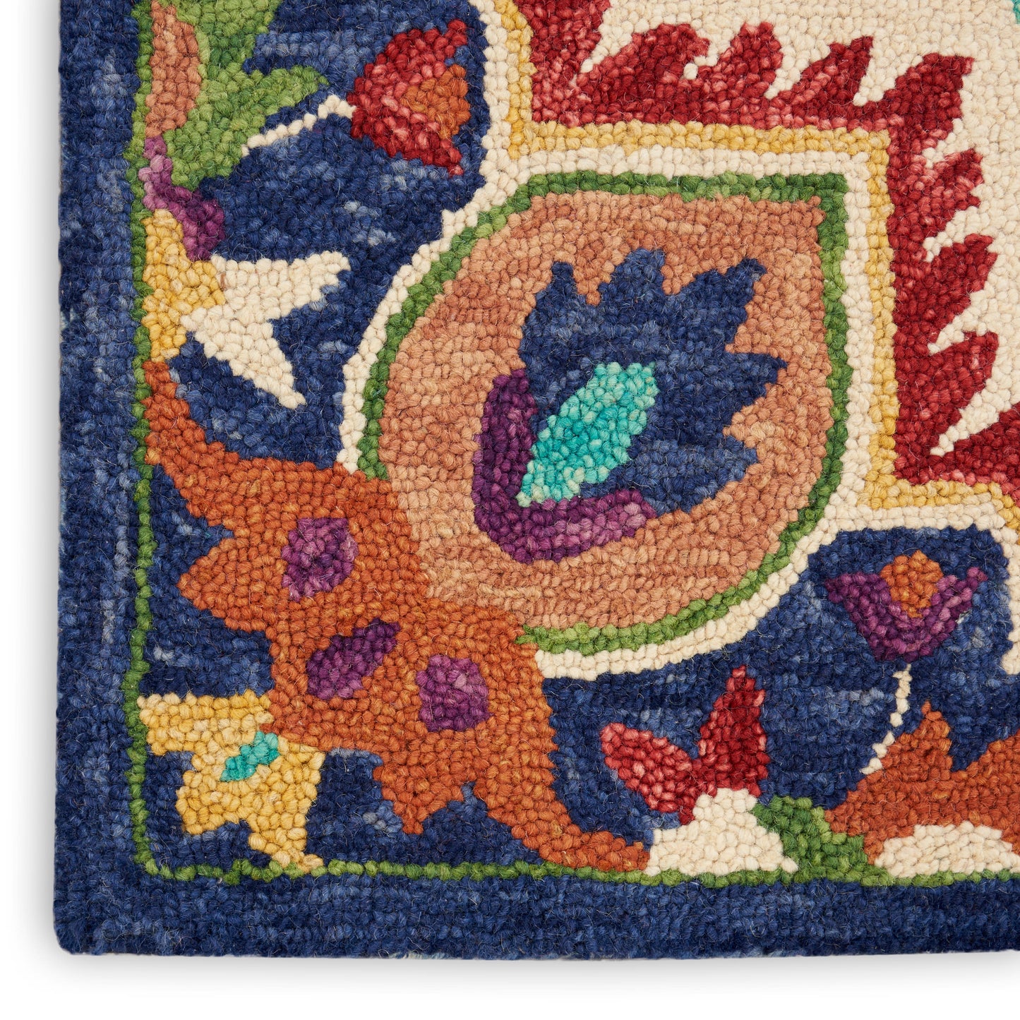 Nourison Home Bahari  Multicolor  Transitional