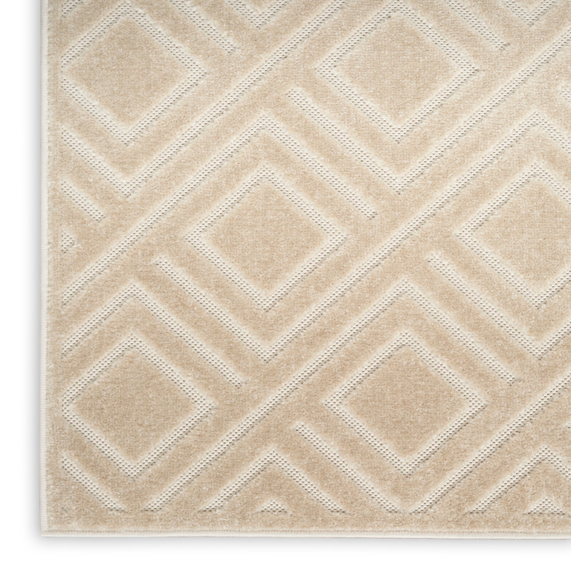 Nourison Home Care Free  Beige  Contemporary