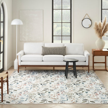 Nourison Home Nourison Washables  Ivory Multicolor  Traditional