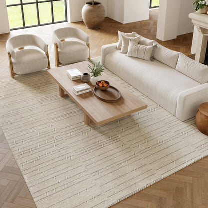 Nourison Home Andes  Ivory Grey  Contemporary