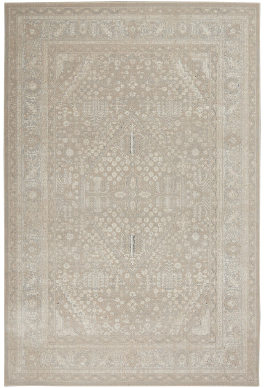 Nourison Home Malta  Beige Grey  Traditional