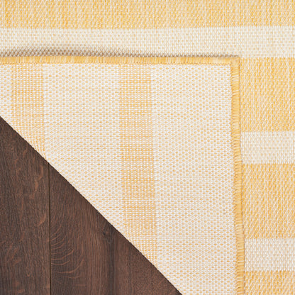 Nourison Home Positano  Yellow Ivory  Contemporary