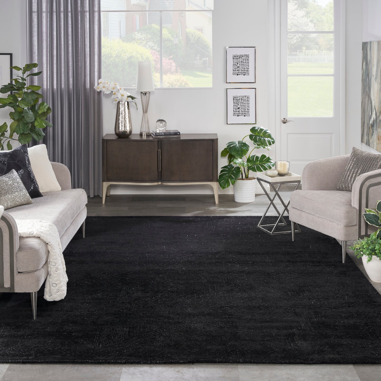 Michael Amini Ma30 Star  Black  Contemporary