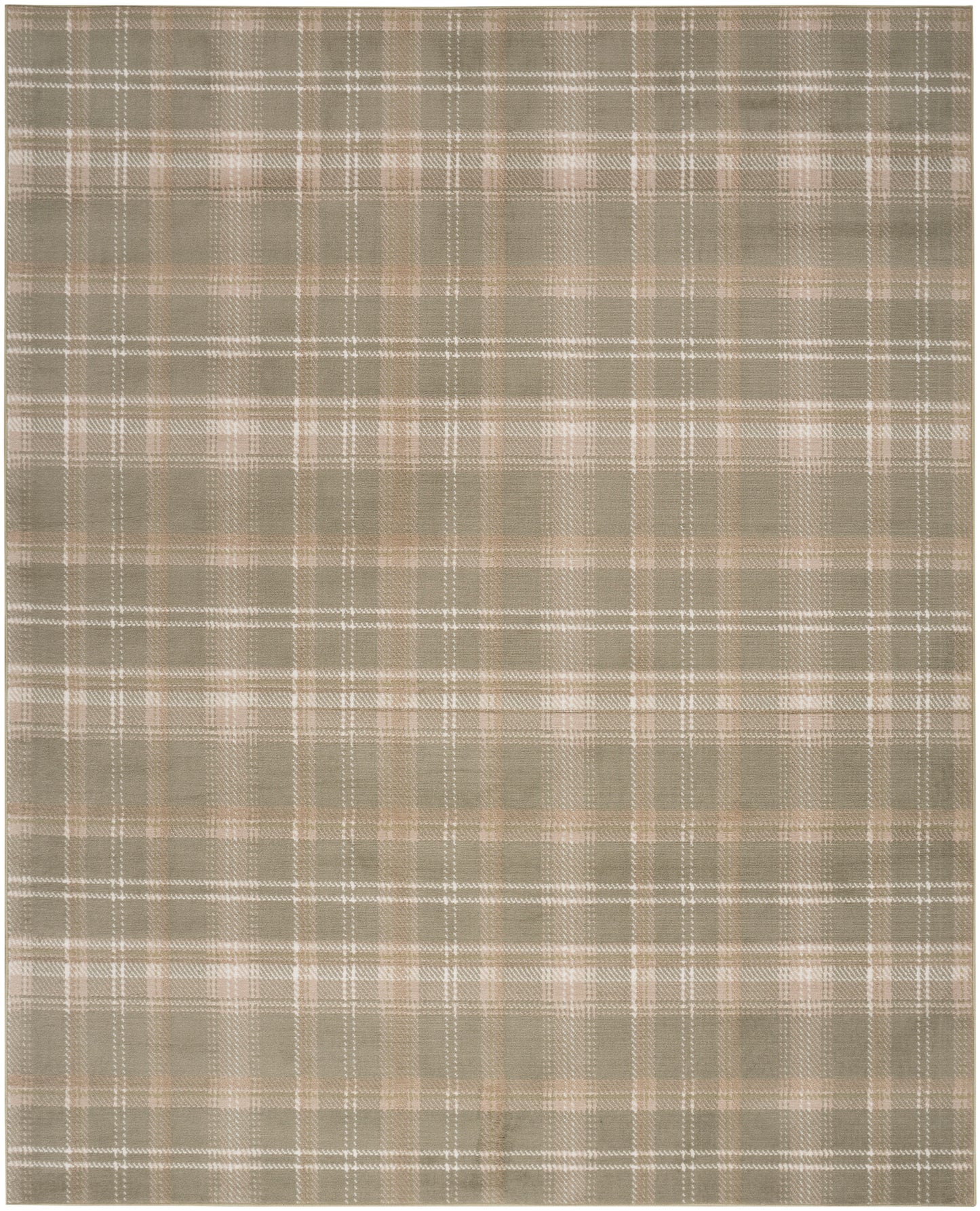 Nourison Home Grafix  Olive  Contemporary