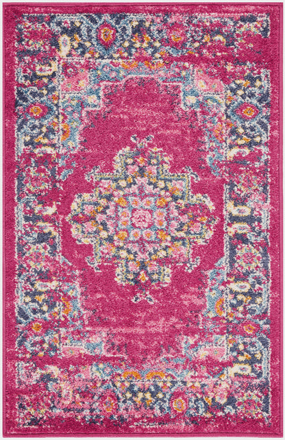 Nourison Home Passion PSN03 Fuchsia Transitional Power-loomed Rugs