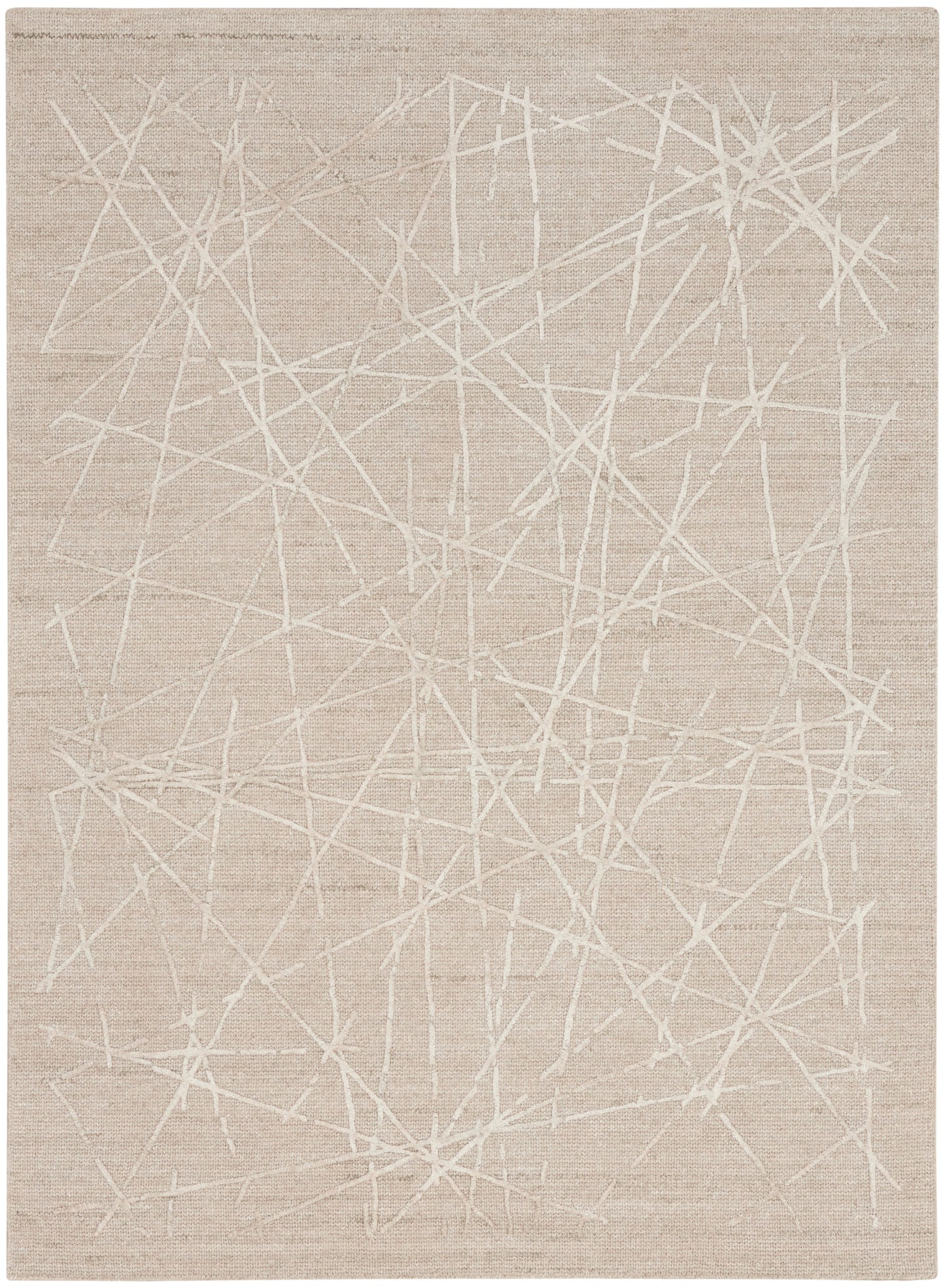 Calvin Klein CK044 Wander WND01 Taupe Contemporary Hand Woven Rug